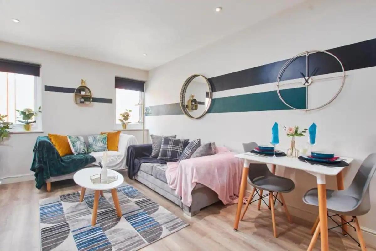 Beautiful 1 Bedroom Flat In Leeds - Sleeps 4 Zewnętrze zdjęcie
