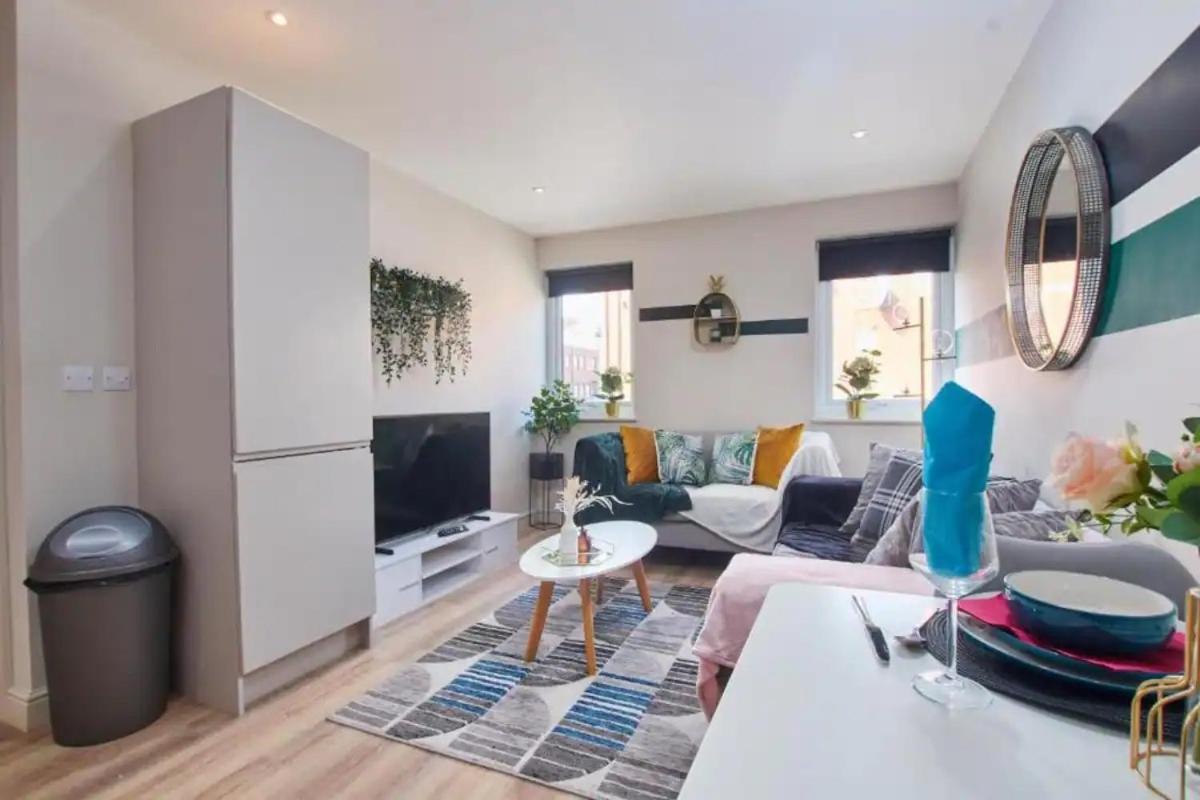 Beautiful 1 Bedroom Flat In Leeds - Sleeps 4 Zewnętrze zdjęcie